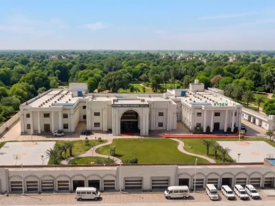 Modern school campus of Iconic Public School managed by Rysen Group in Sri Vijaynagar Rajasthan